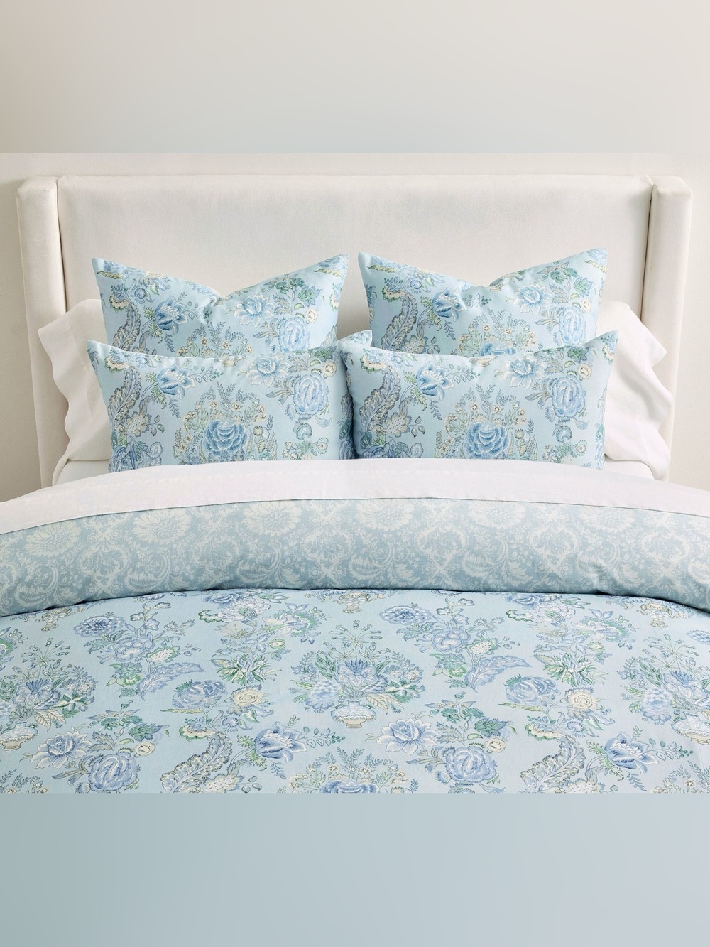 Pottery Barn x Kravet Grandiflora Full/Queen Duvet Reversible NWOT READ